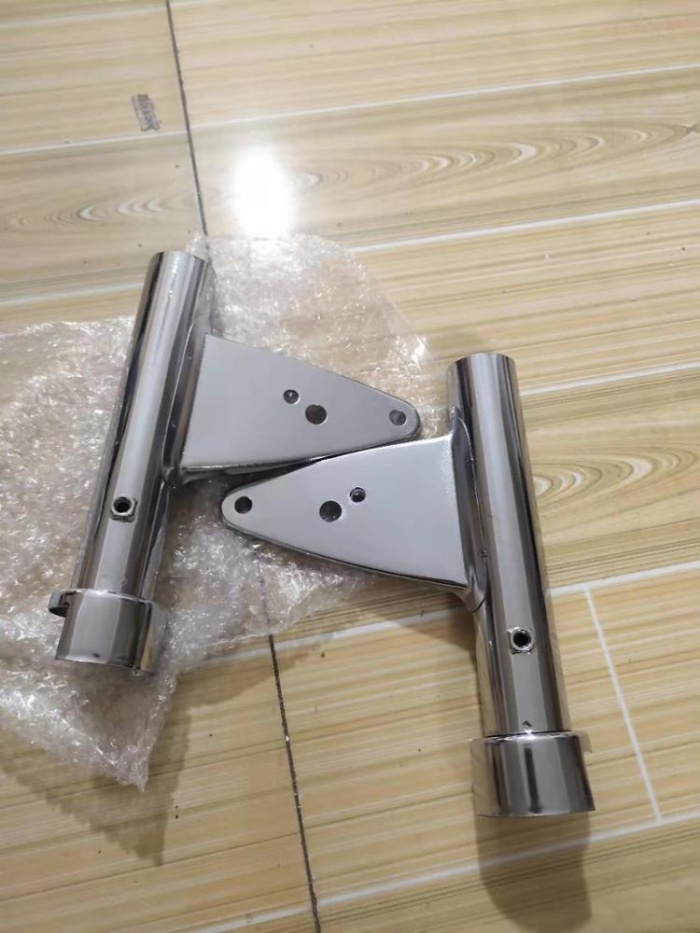 Chrome CG125 CG150 Body Parts Headlamp Mounting Support Holder Motorcycle Headlight Bracket